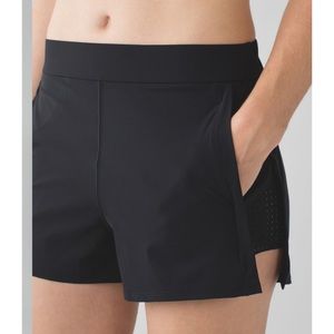 lululemon athletica Black Athletic Shorts